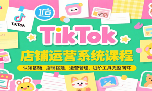 TikTokӪϵͳγ̴̣֪Ӫ׹