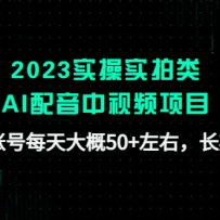 2023ʵʵAIƵĿһ˺ÿ50+ңȶ